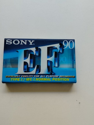 Κασέτα Sony EF-90 Type I IEC σφραγισμένο, καινούργιο