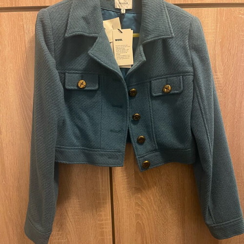 Gestuz wool jacket new green