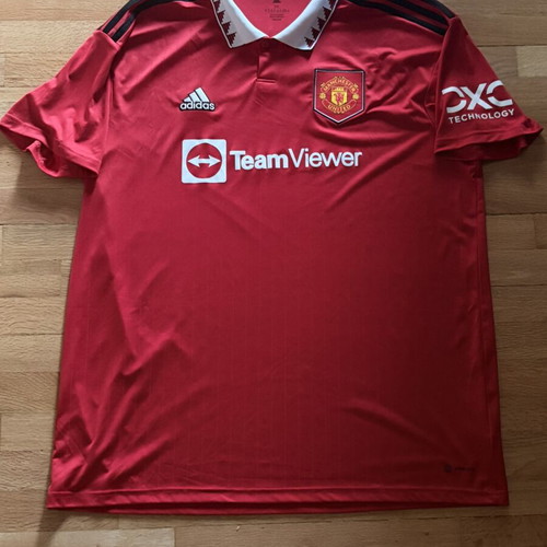 Adidas Manchester United jersey, red, XXL