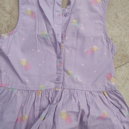 Lc Waikiki Girl's Summer Dress 8 Years Unicorn Like New, Purple