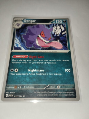 Gengar κάρτα Pokemon σαν καινούργιο