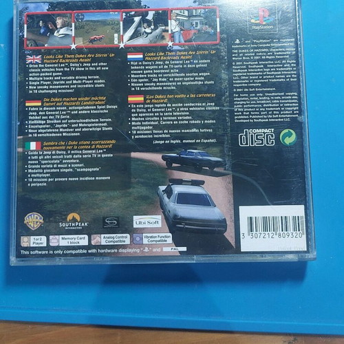 Duke's 2 for PlayStation 1 like new with box and manual