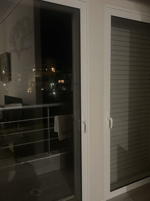 Europa aluminum sliding doors with double glass