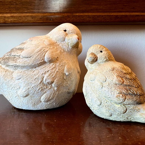 Decorative Easter ceramic birds like new