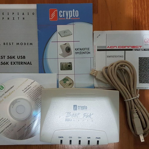 Crypto Best56k USB modem used