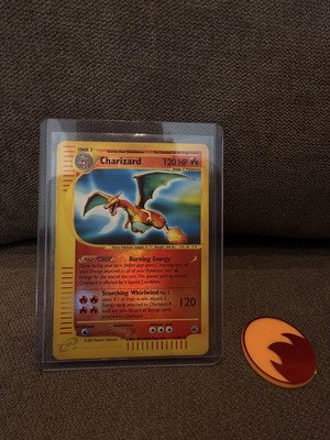 Pokemon TCG Charizard 6/165 reverse holo μεταχειρισμένο, Expedition Base set