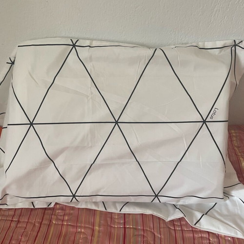 Microfiber pillowcase set new, size 50x70 with hem