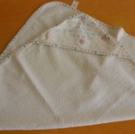 Μπουρνουζοπετσέτα βρεφική Mothercare σαν καινούργιο, βαμβακερή, 70x74 εκ.