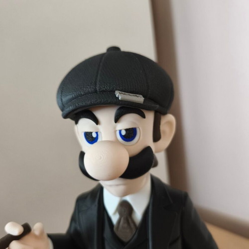 Luigi ala Peaky Blinders collectible 3D printed figure new
