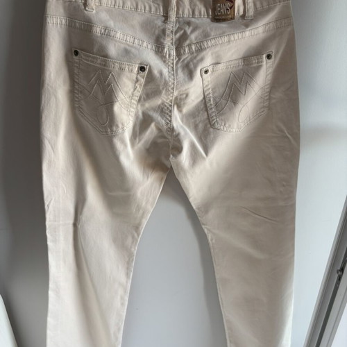Morgan vintage flared pants white XL 42 14 used