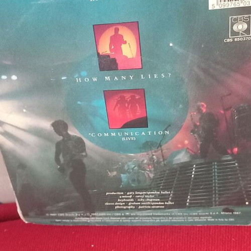 Spandau Ballet How Many Lies record used, rock
