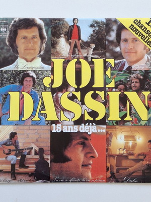 Joe Dassin 15 Ans Déjà... vinyl LP album used, pop