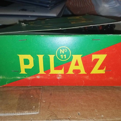 Greek Pilaz No11 pistols pack of 12 with rare original box from 70s