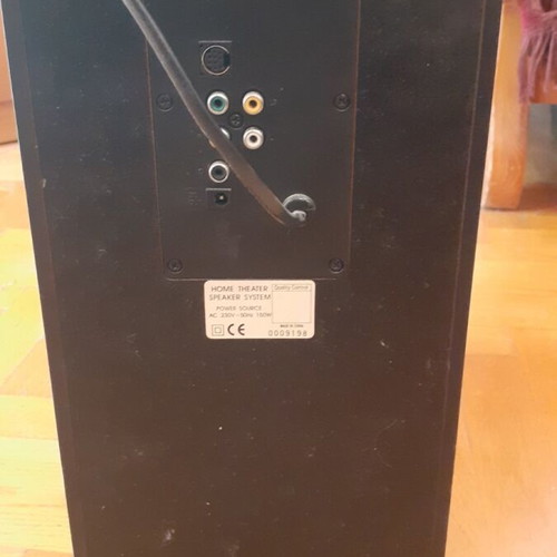 Home cinema speakers used, without central unit