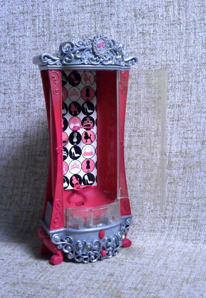 Barbie FASHION FAIRYTALE GLITTERIZER PLAYSET WARDROBE CUPBOARD Mattel 2009 ΜΕΤ/ΣΜΕΝΟ ΧΩΡΙΣ ΚΟΥΤΙ