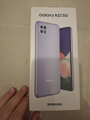 Samsung Galaxy A22 5G box like new, pink