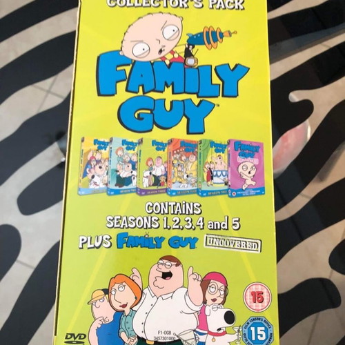 Family Guy Complete Series 1-5 DVD used, 14-disc boxset