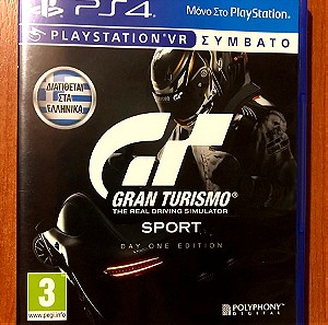 Gran Turismo Sport Day One Edition (Playstation VR Compatible) - PS4 Game