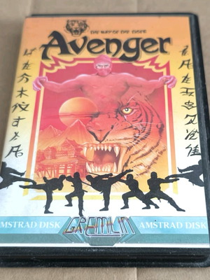 Avenger : Way Of The Tiger II Amstrad Disk like new, no manual