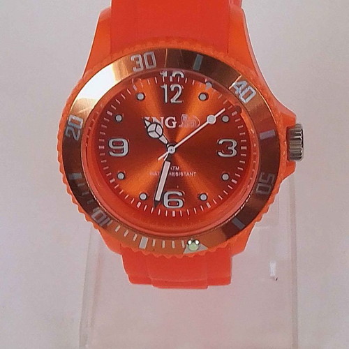 ING watch used unisex orange