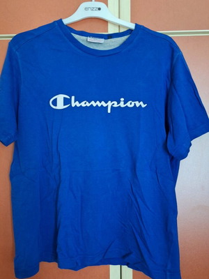 Champion sports shirt blue, like new, size L