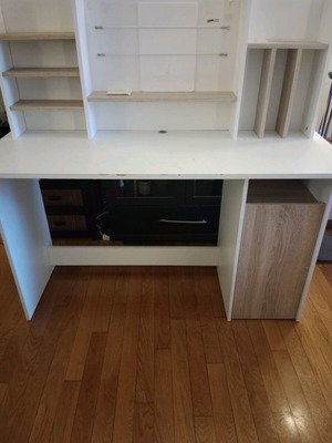 Desk like new for computer with minor surface wear