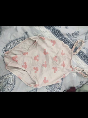 Orchestra children's swimsuit like new for 10 years pink multicolor