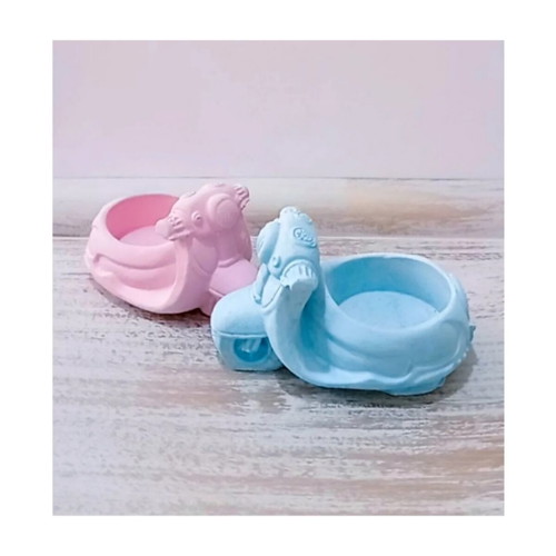 Handmade ceramic Vespa wedding favors made to order