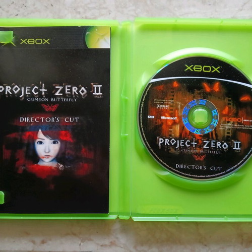 Project Zero 2 Crimson Butterfly Director's Cut Xbox like new
