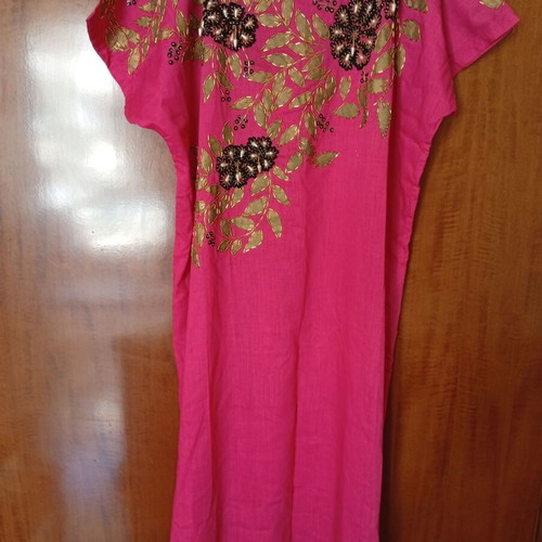 Authentic Egyptian Caftan 100% Cotton Like New, Size M