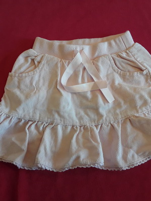 Prenatal pink denim skirt new (18-24M/83-89cm)