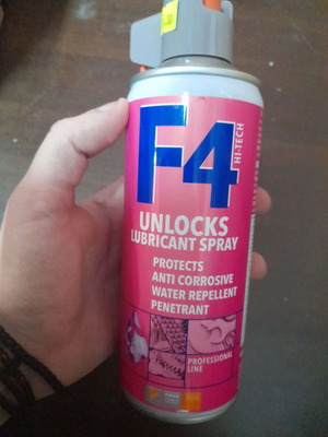 Σπρέι λιπαντικό αντισκωριακό F4 400ml FAREN καινούργιο