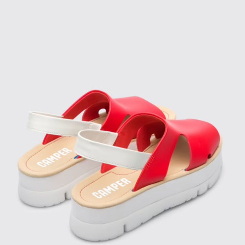 Camper leather sandals like new, size 38, gray