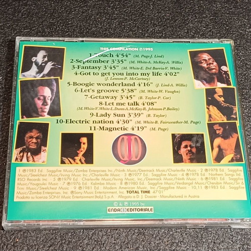 Earth, Wind & Fire CD used, 1995 R&B / Soul compilation