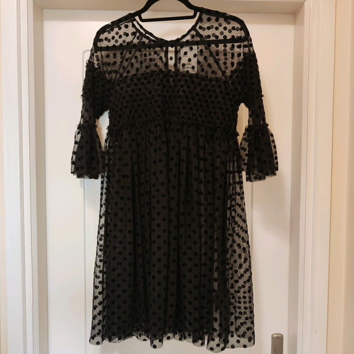 Tulle polka dot dress H&M new, black,… - € 15,00