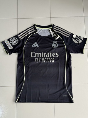 Φανέλα Real Madrid Away Mbappé 2025/26 επίσημο αντίγραφο, καινούργιο, Small