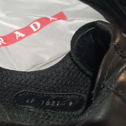 Prada America's Cup Original Sneakers size 44 like new, black