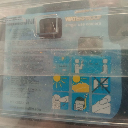 Samsung underwater single-use camera new