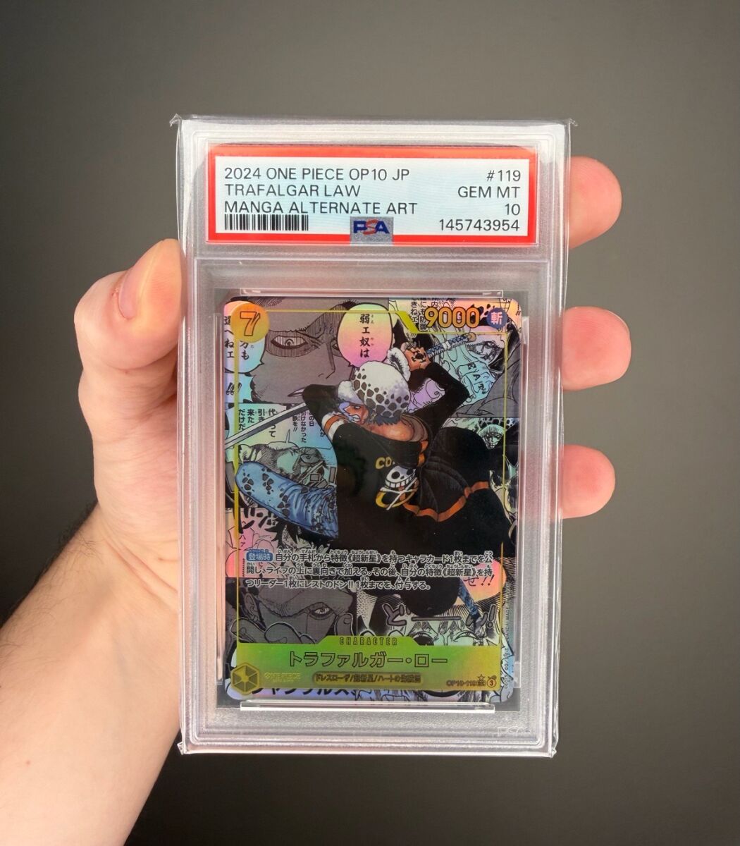 PSA10 TRAFALGAR LAW ALTERNATE ART ロー PSA 10 One Piece Japanese Trafalgar Law Alt Art OP05-069 | eBay
