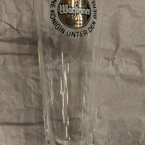 Warsteiner beer glasses like new, set of 2