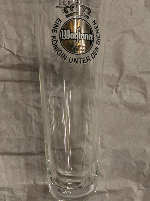 Ποτήρια μπύρας Warsteiner σαν καινούργια, σετ 2 τεμαχίων