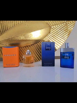 Azzaro Azzura Pour Homme και Davidoff Deep Pour Homme Vintage μινιατούρες νέες