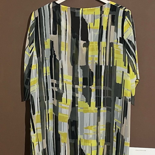 Dina muslin blouse and two tops set size XL like new, black and blue