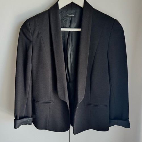 Massimo Dutti women's blazer size S like new, black