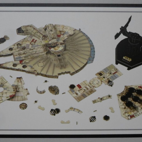 4D Cityscape Star Wars Millennium Falcon 3D puzzle new 216 pcs