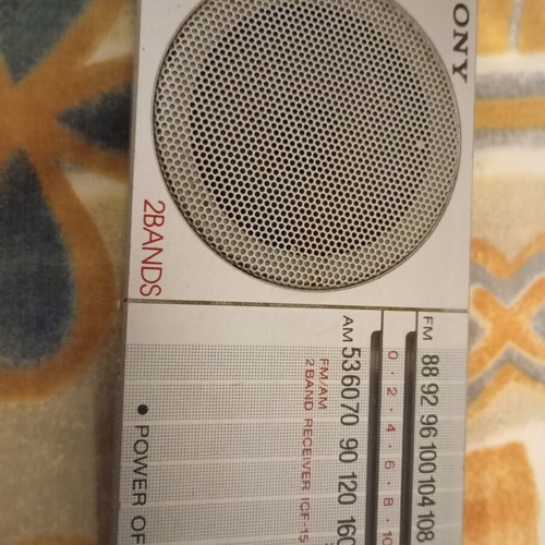 Sony portable radio used, vintage model