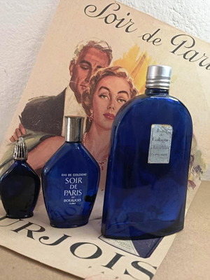 Σετ 3 μεταχειρισμένα vintage αρώματα Soir de Paris Bourjois