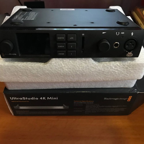 Studio equipment for colour grading with LG Oled42C34LA 42" UHD HDR and Ultrastudio 4K Mini like new