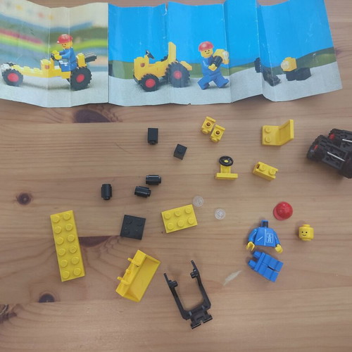 Lego vintage set Shovel Truck 6603 used