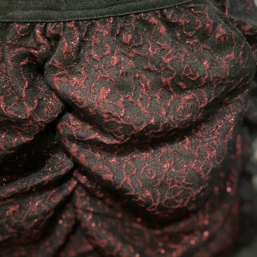 Gothic long Victorian skirt PunkRave new, black and burgundy